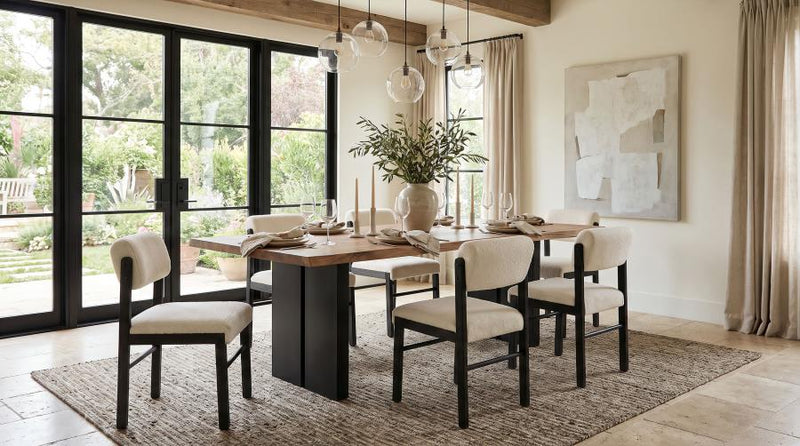 Bradshaw 80-inch Live Edge Wood Dining Table