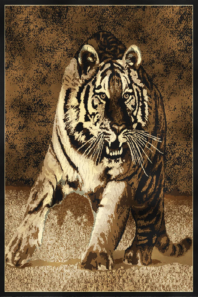MOMENTO Rug DESIGN 12001 Black 8x11 (7'8x10'8")"