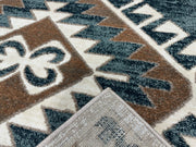 K&D RUG DESIGN 12009 Navy 10x13 (9'2x12'5")"