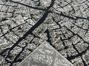 K&D RUG DESIGN 12012 Grey 10x13 (9'2x12'5")"