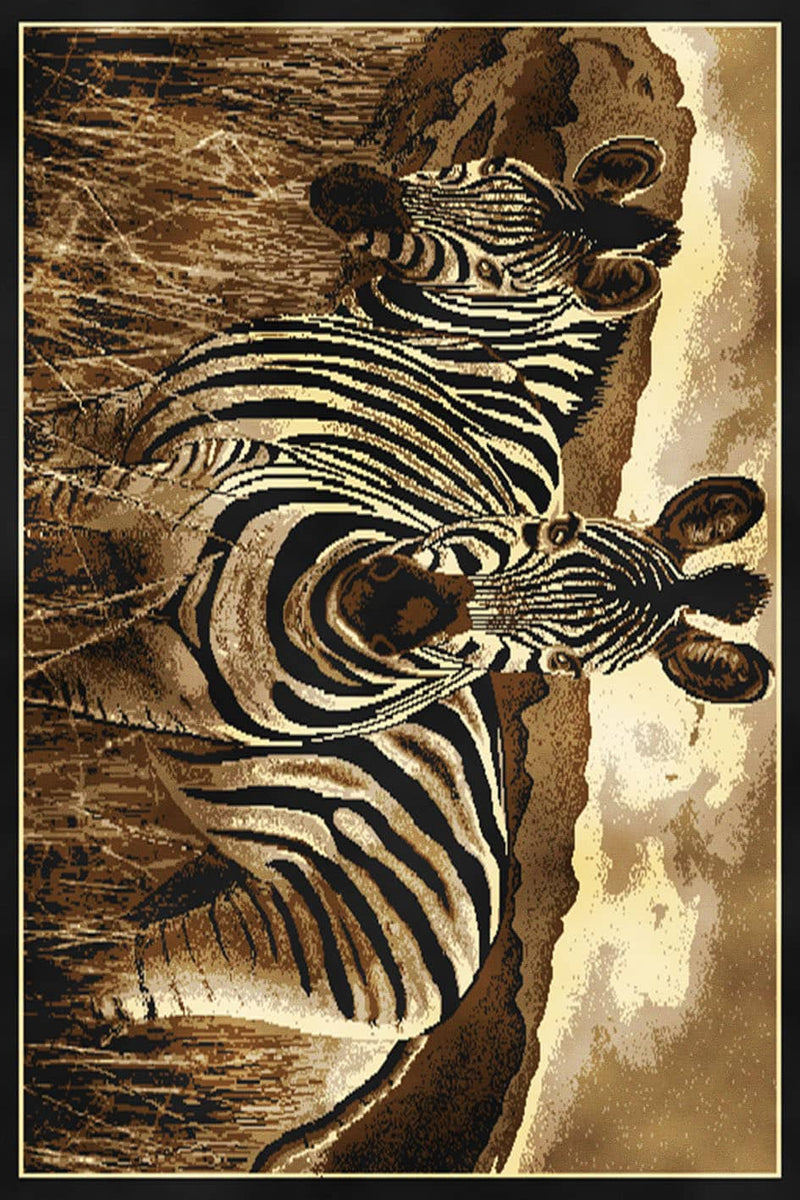 MOMENTO Rug DESIGN 12057 Black 8x11 (7'8x10'8")"