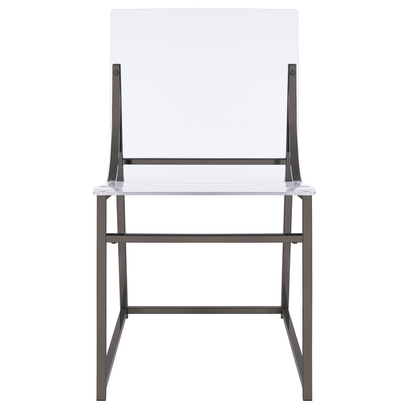 Adino Acrylic Dining Side Chair (Set of 2)