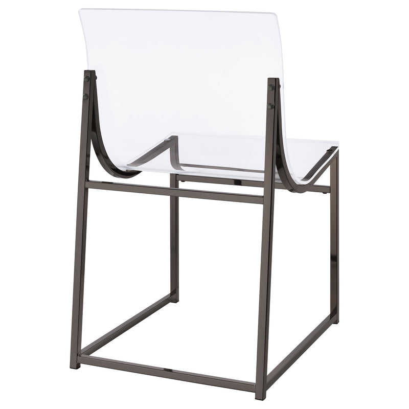 Adino Acrylic Dining Side Chair (Set of 2)