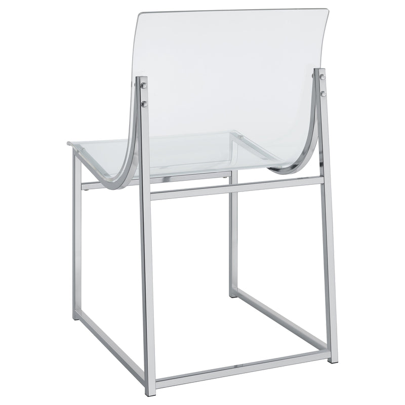 Adino Acrylic Dining Side Chair (Set of 2)
