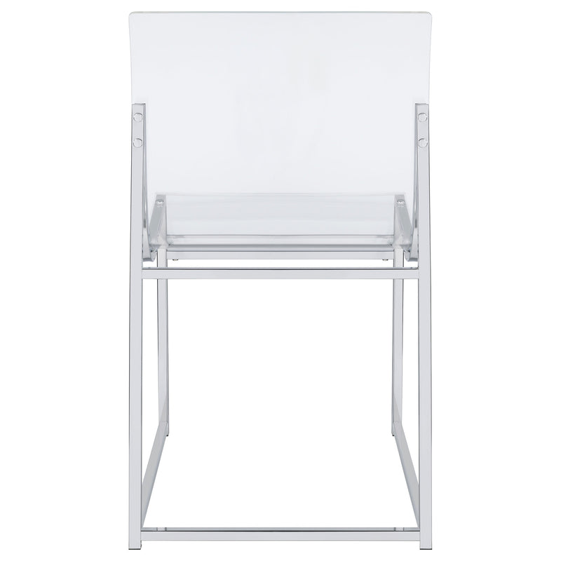 Adino Acrylic Dining Side Chair (Set of 2)