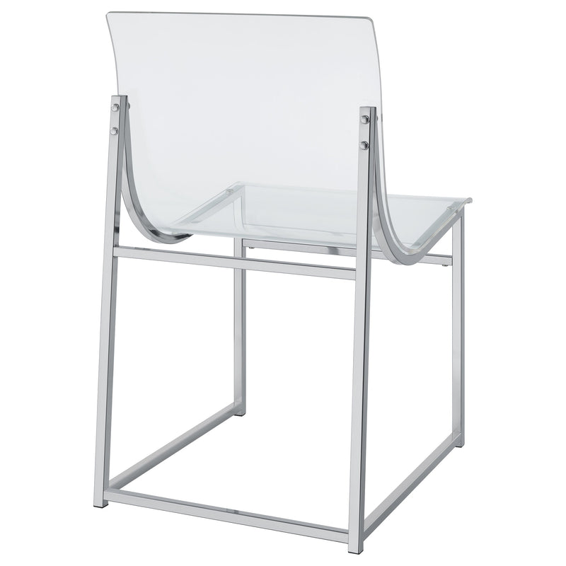 Adino Acrylic Dining Side Chair (Set of 2)
