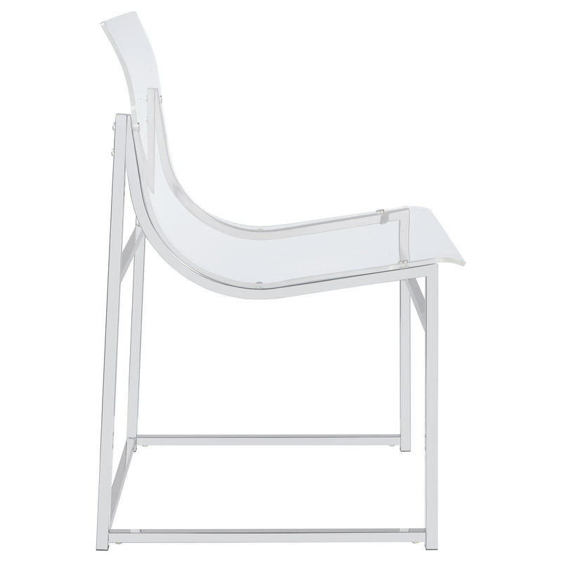 Adino Acrylic Dining Side Chair (Set of 2)