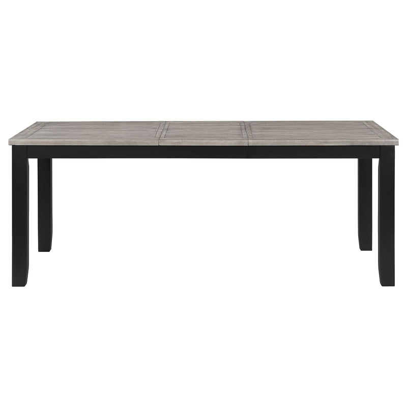 Juego de comedor con hoja de extensión rectangular Elodie
