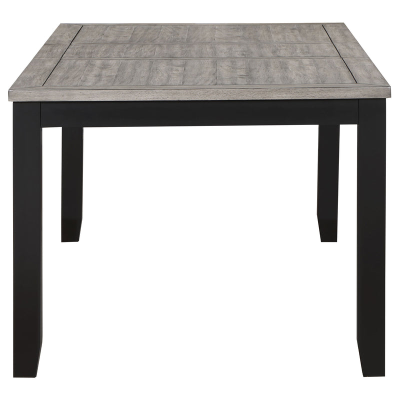 Juego de comedor con hoja de extensión rectangular Elodie
