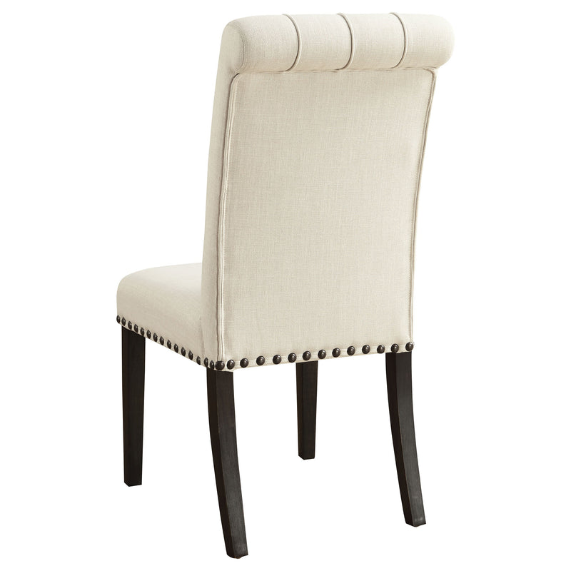 Juego de comedor rectangular Phelps, estilo "noir" envejecido