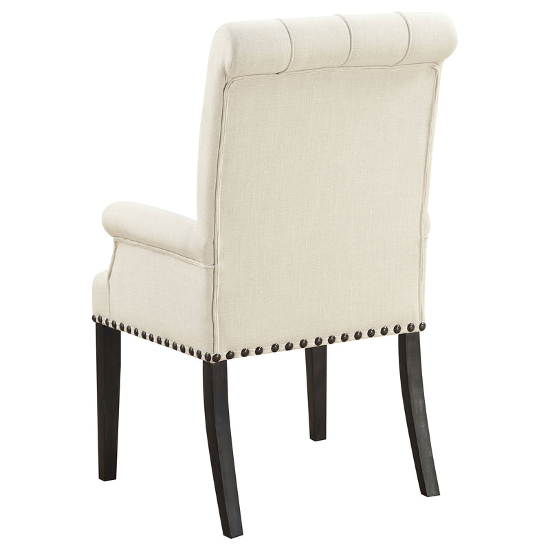 Juego de comedor rectangular Phelps, estilo "noir" envejecido