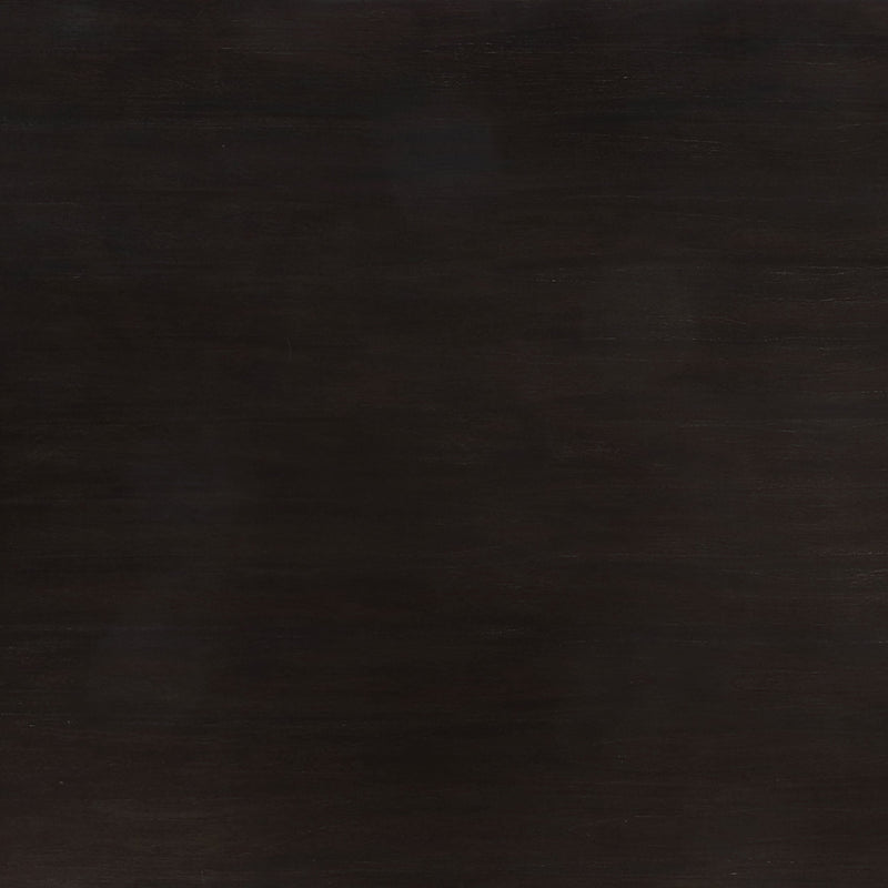 Mesa de comedor Phelps de 123 pulgadas con hoja extensible, Noir envejecido
