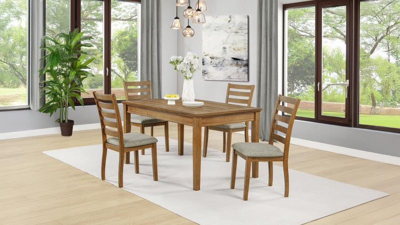Atwood 5-piece Rectangular Wood Dining Set