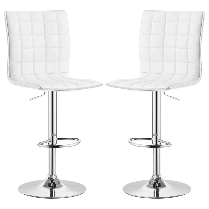 Ashbury Upholstered Adjustable Bar Stool (Set of 2)