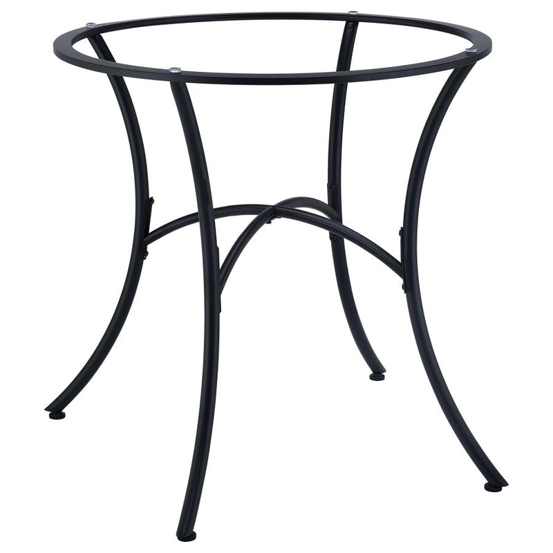 Kline Curved Metal Dining Table Base