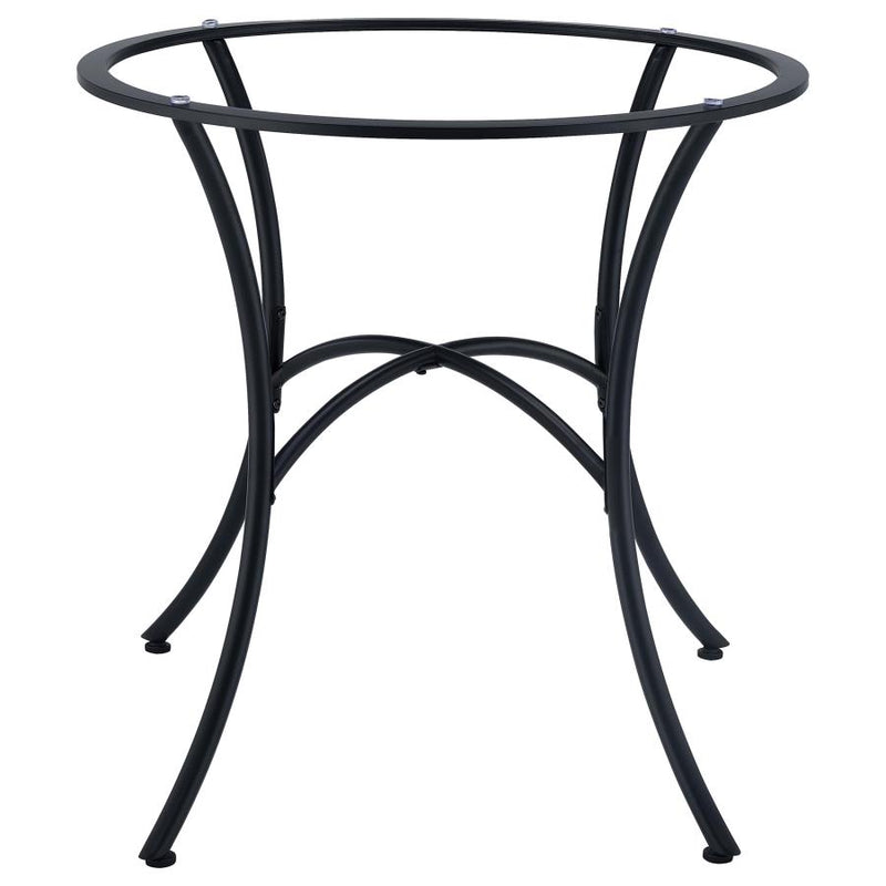 Kline Curved Metal Dining Table Base