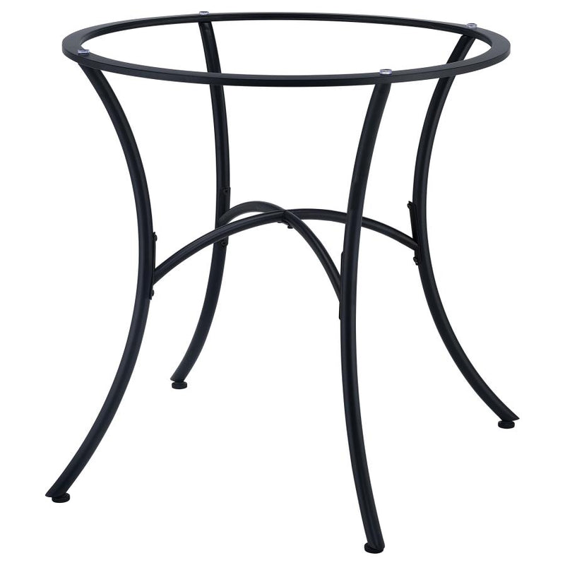 Kline Curved Metal Dining Table Base