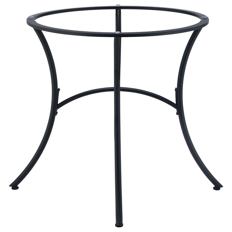 Kline Curved Metal Dining Table Base