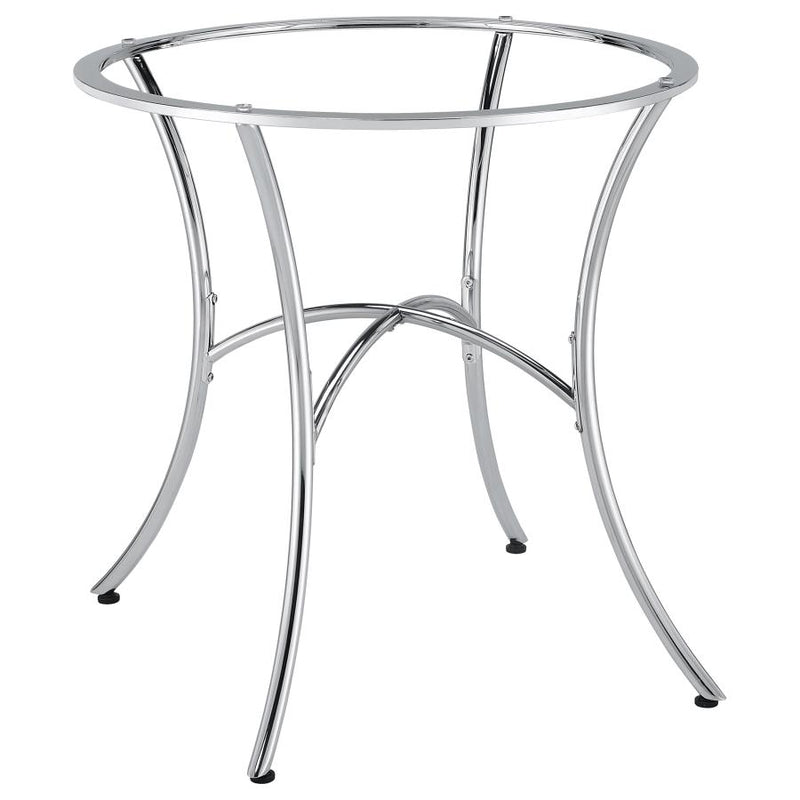 Kline Curved Metal Dining Table Base