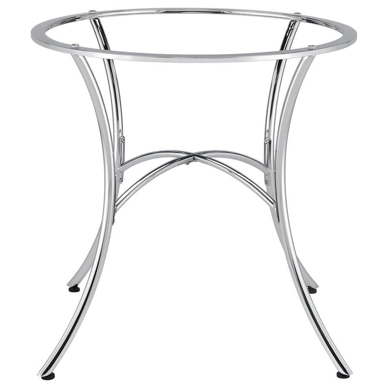 Kline Curved Metal Dining Table Base