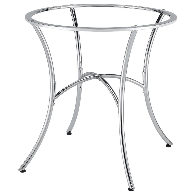 Kline Curved Metal Dining Table Base