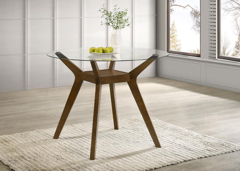 Paxton Round 48-inch Glass Top