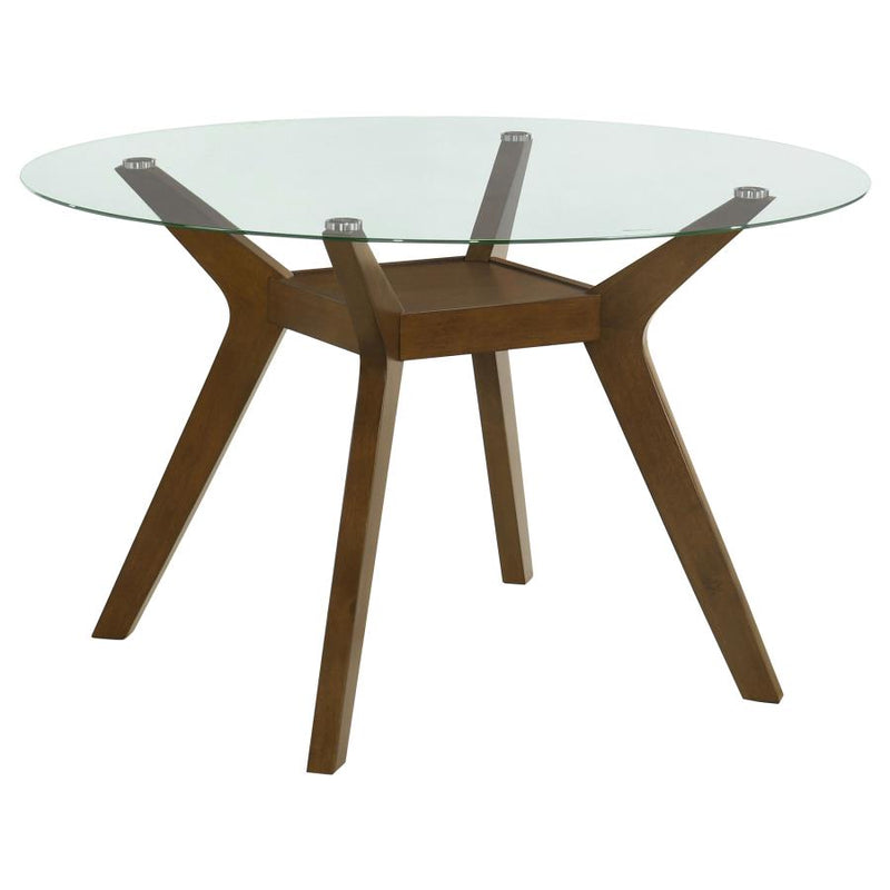 Paxton Round 48-inch Glass Top