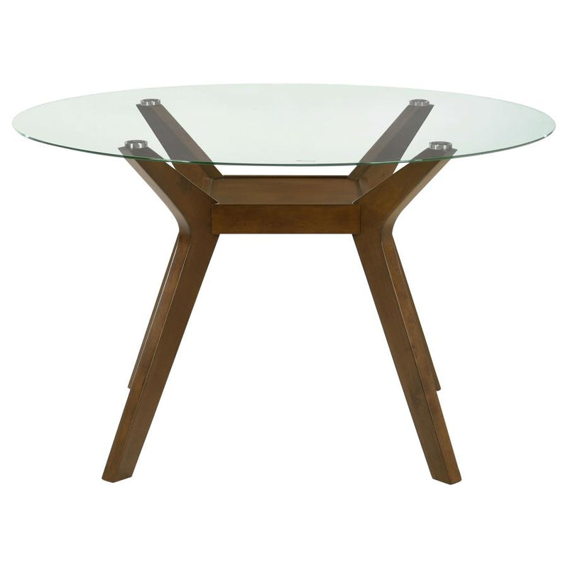 Paxton Round 48-inch Glass Top