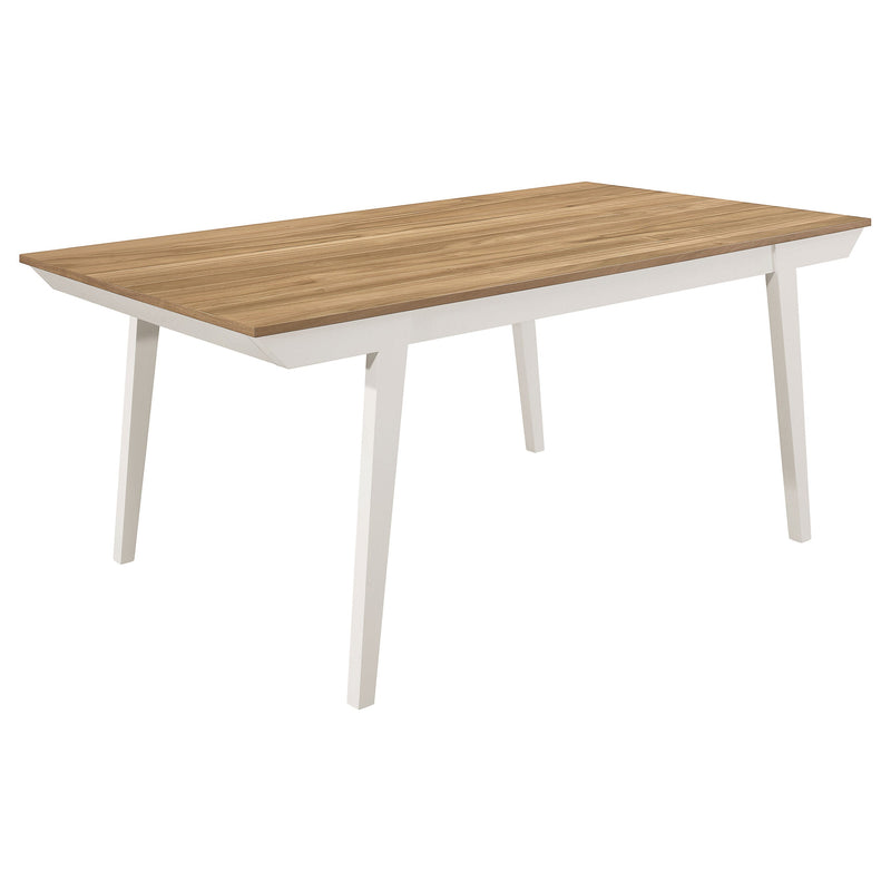 Mesa de comedor rectangular de madera Nogales de 71 pulgadas