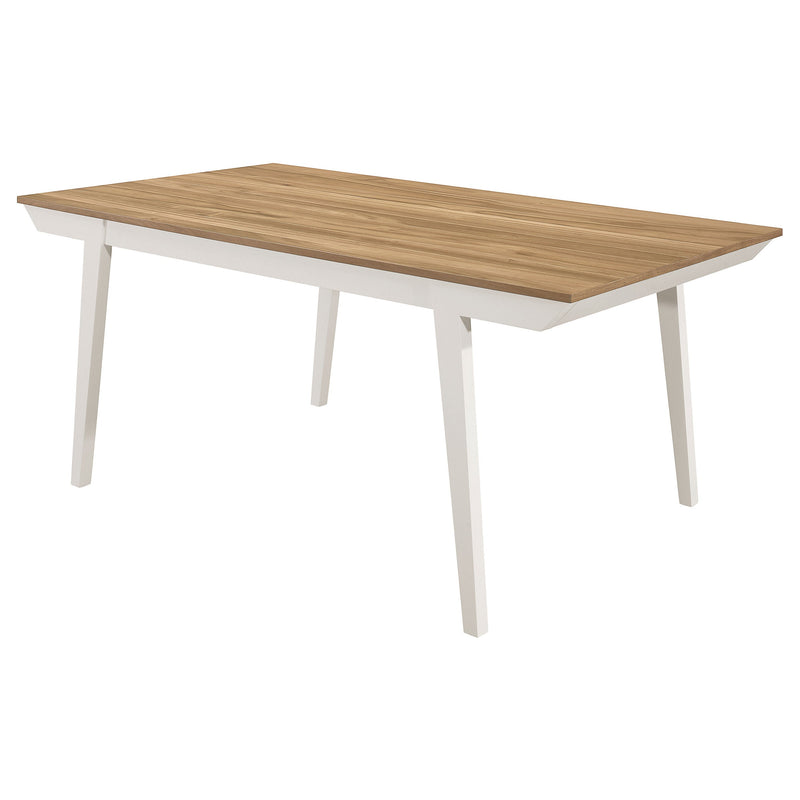 Mesa de comedor rectangular de madera Nogales de 71 pulgadas