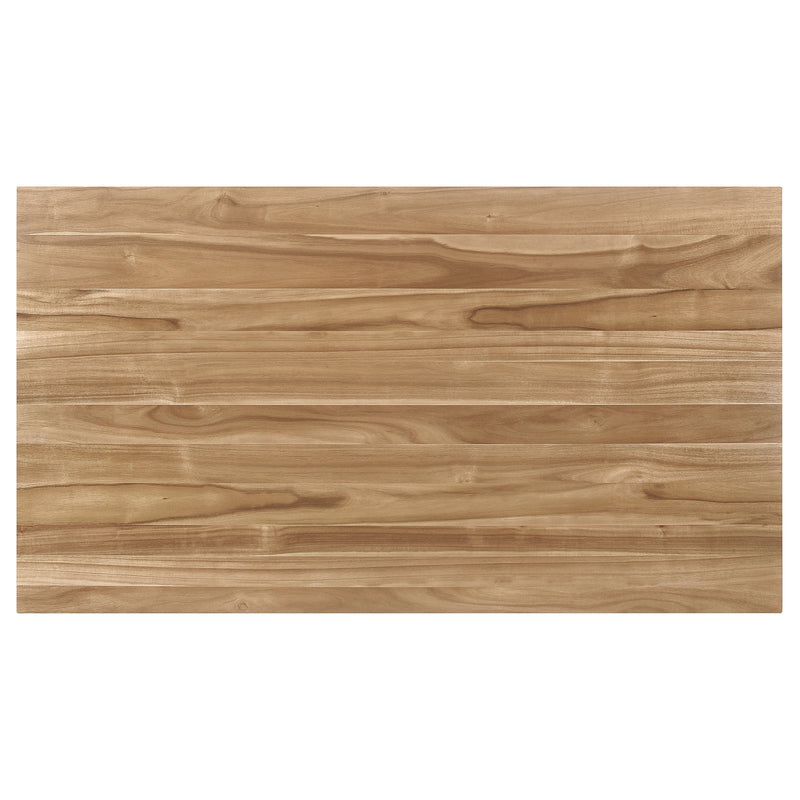 Mesa de comedor rectangular de madera Nogales de 71 pulgadas