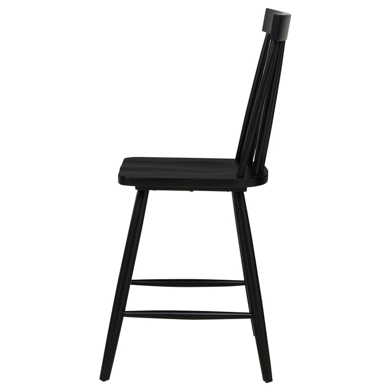 Sillas de comedor Andrews Windsor de altura de mostrador (juego de 2)