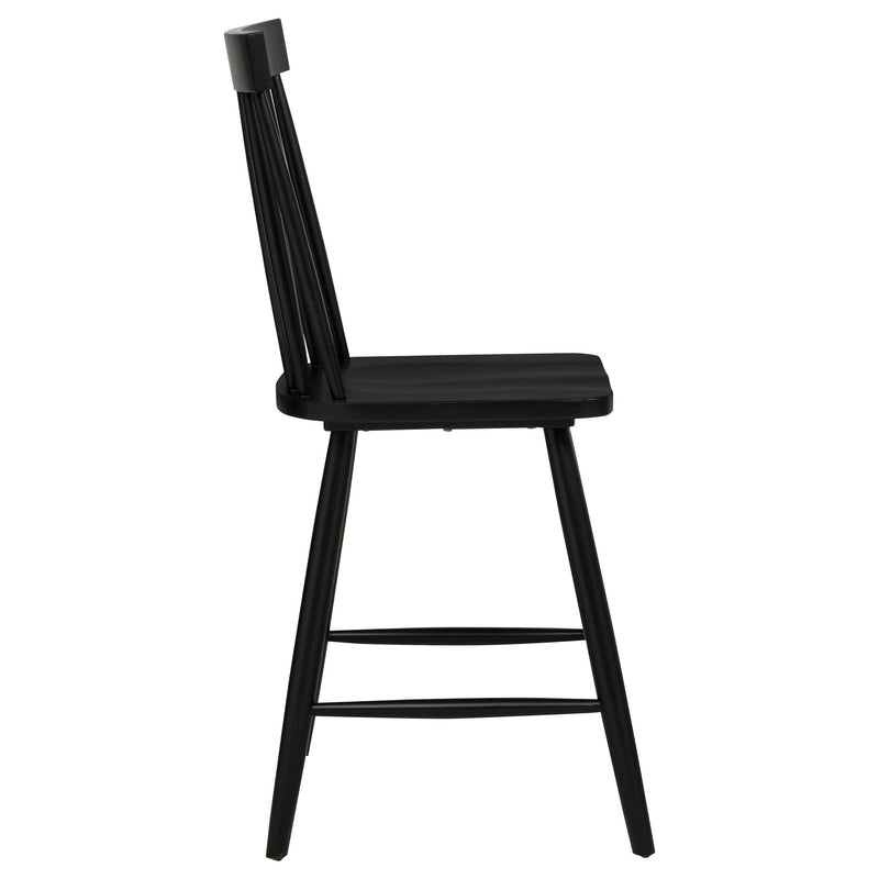 Sillas de comedor Andrews Windsor de altura de mostrador (juego de 2)