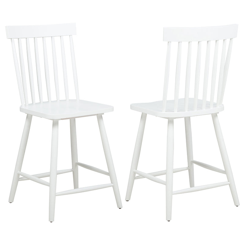 Sillas de comedor Andrews Windsor de altura de mostrador (juego de 2)