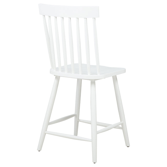 Andrews Windsor Counter Height Dining Side Chair (Set of 2)
