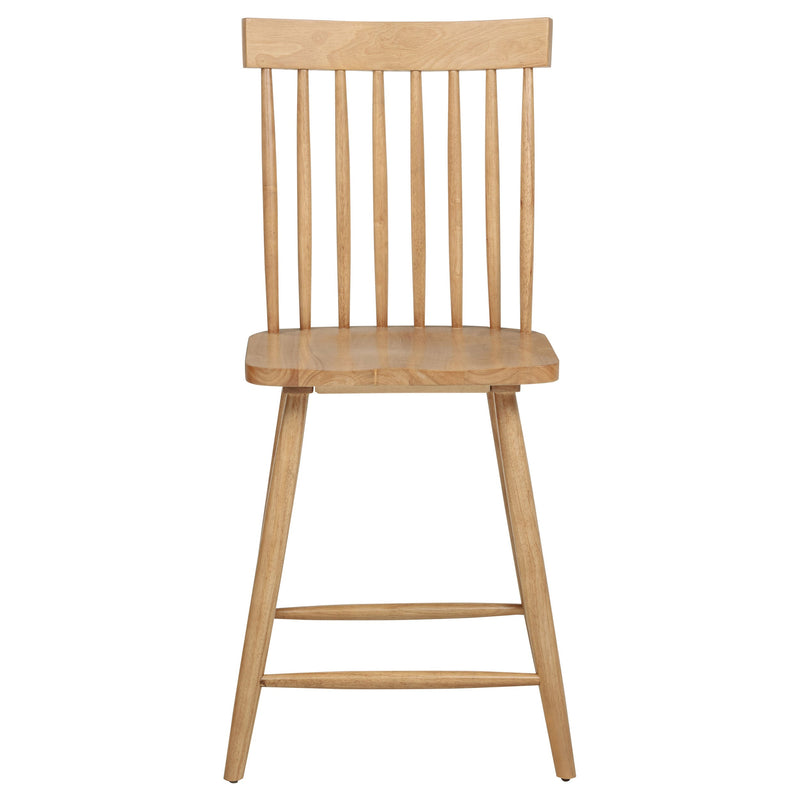 Sillas de comedor Andrews Windsor de altura de mostrador (juego de 2)