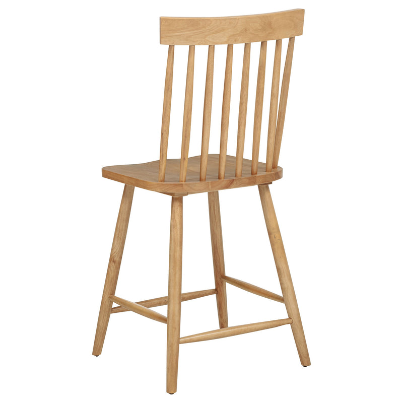 Sillas de comedor Andrews Windsor de altura de mostrador (juego de 2)