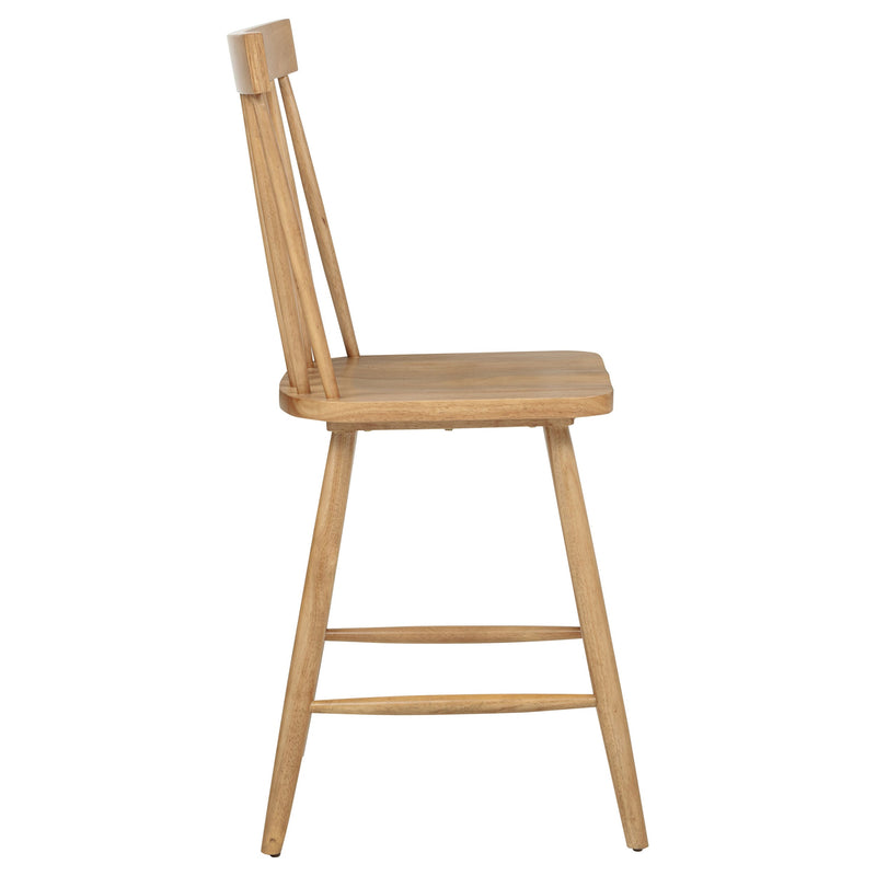 Sillas de comedor Andrews Windsor de altura de mostrador (juego de 2)