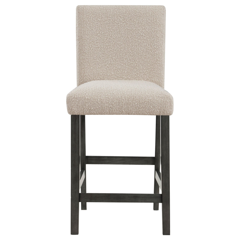 Alba Boucle Upholstered Counter Chair (Set of 2)