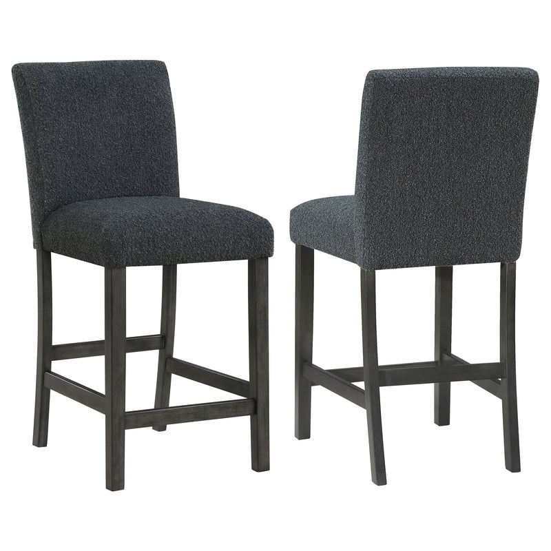 Alba Boucle Upholstered Counter Chair (Set of 2)