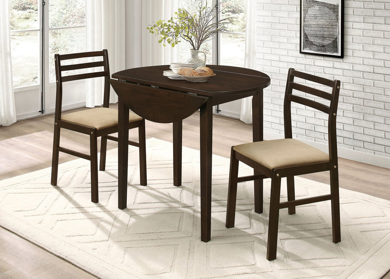 Bucknell Round Drop Leaf Dining Table Set