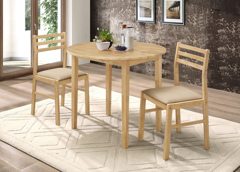 Bucknell Round Drop Leaf Dining Table Set