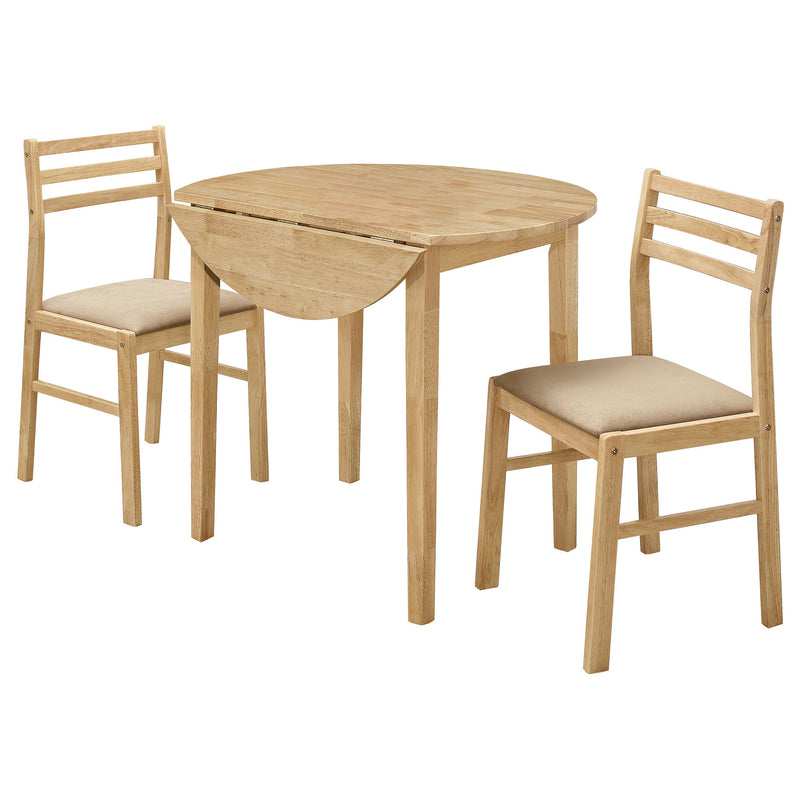Bucknell Round Drop Leaf Dining Table Set