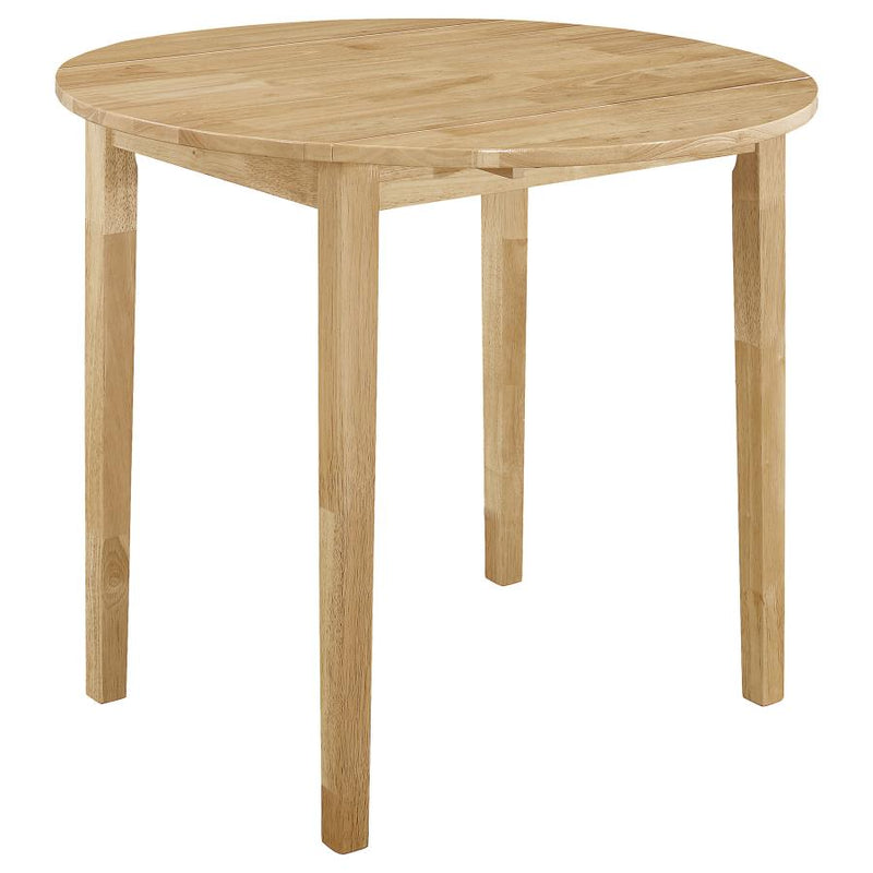 Bucknell 3-piece Round Drop Leaf Dining Table Set
