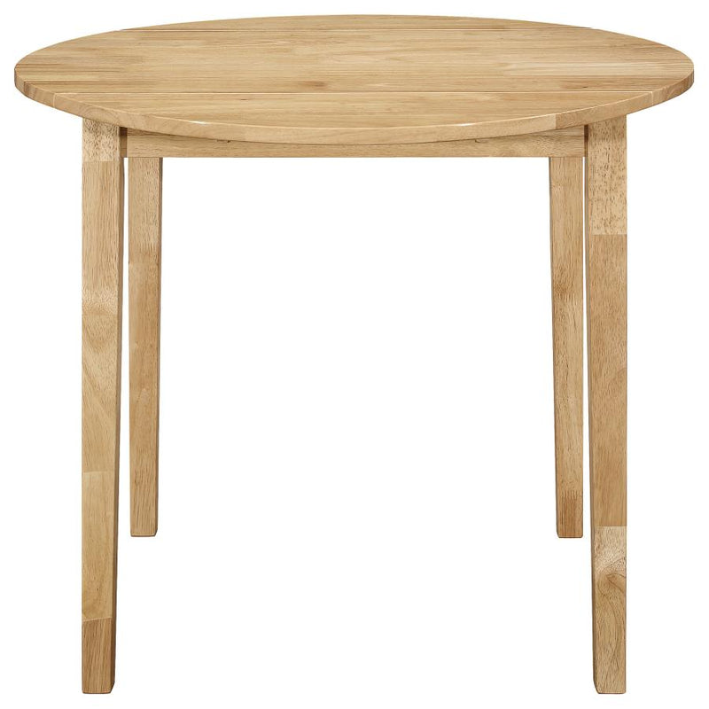 Bucknell 3-piece Round Drop Leaf Dining Table Set