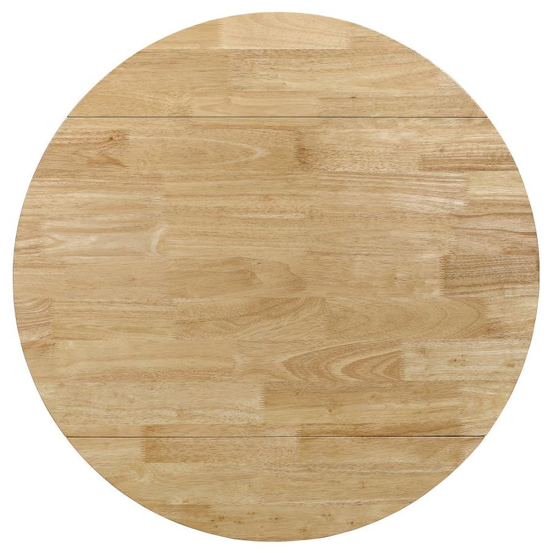 Bucknell 3-piece Round Drop Leaf Dining Table Set