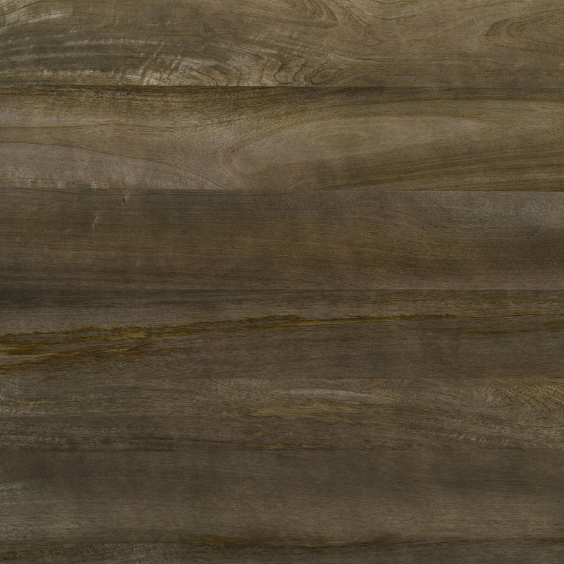 Mesa de comedor Tyler de madera maciza de mango, 80 pulgadas, color marrón