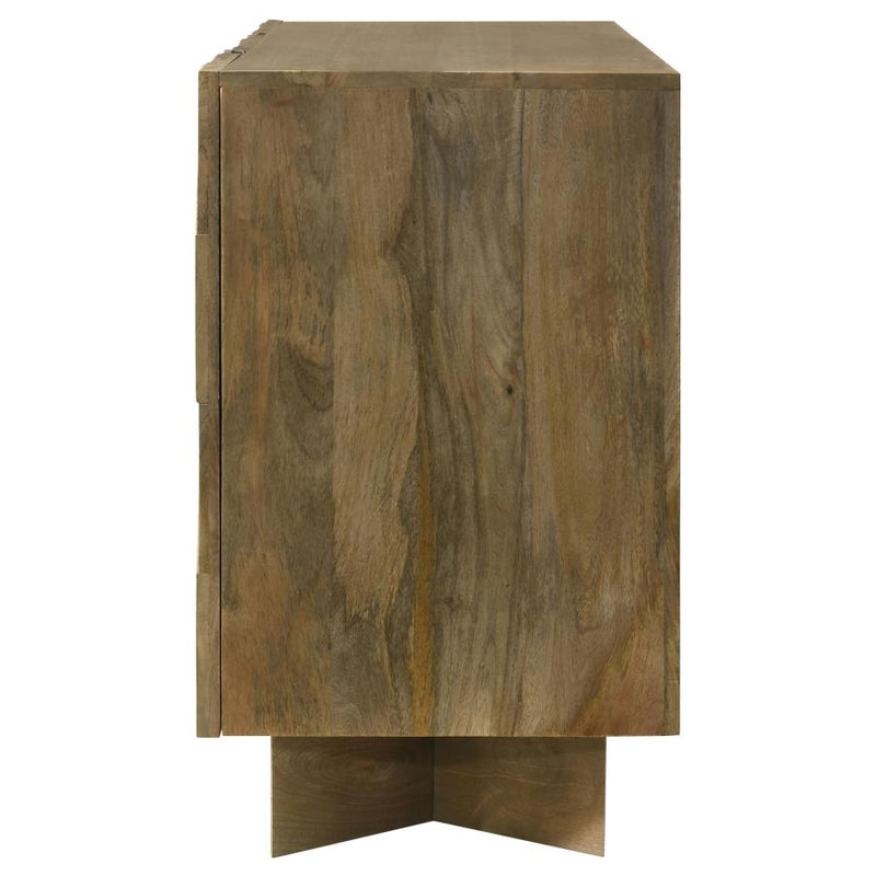 Tyler 3-door Solid Wood Sideboard Buffet Cabinet