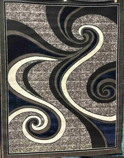 STAR Rug DESIGN 1308 Brown 8x11 (7'8x10'8")"