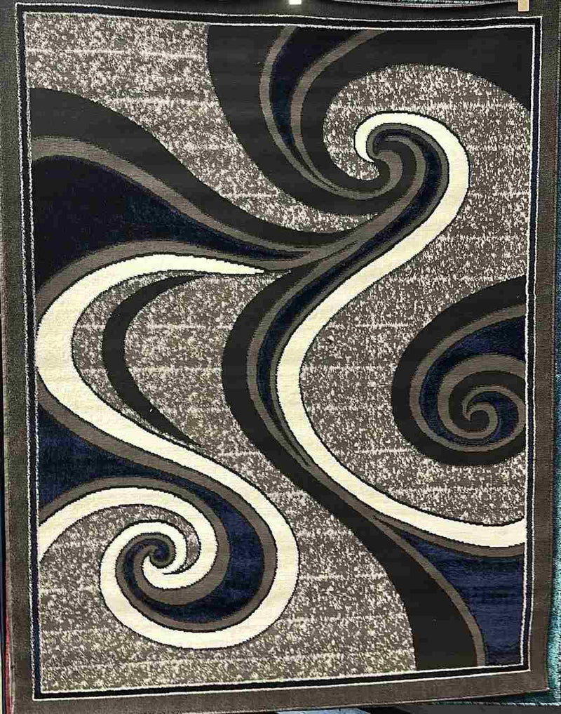 STAR Rug DESIGN 1308 Brown 8x11 (7'8x10'8")"